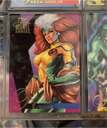 1995 Flair Marvel Annual #42 Rogue — front