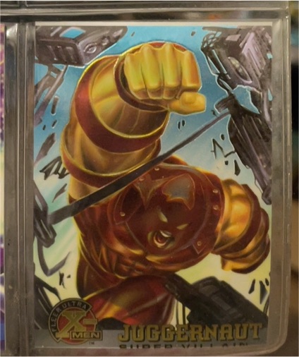 1995 Fleer Ultra X-Men Chromium #66 Juggernaut — front
