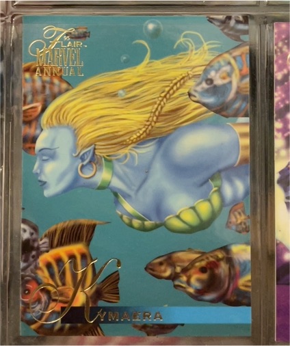 1995 Flair Marvel Annual #146 Kymaera — front