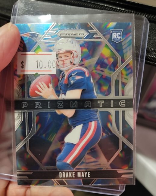 2024 Panini Prizm - Prizmatic #2 Drake Maye (RC) — front