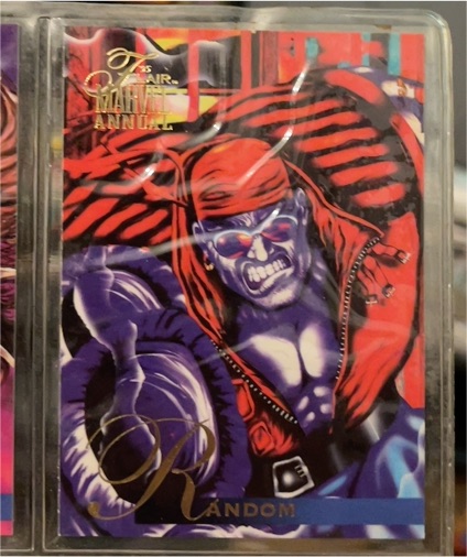 1995 Flair Marvel Annual #23 Random — front