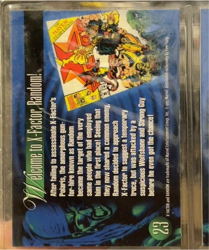 1995 Marvel X-Factor #23 X-Factor Random — front
