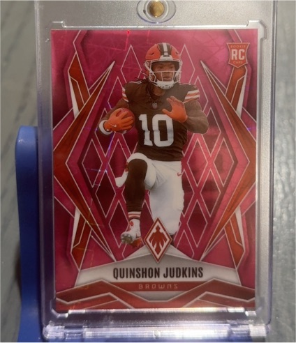 2025 Panini Phoenix #191 Quinshon Judkins Rookie Cleveland Browns — front