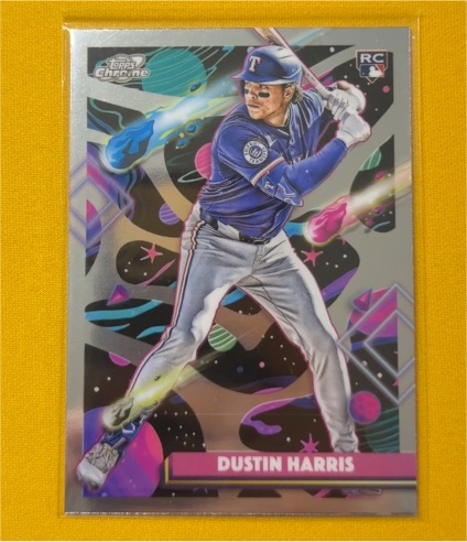 2025 Topps Cosmic Chrome #137 Dustin Harris — front