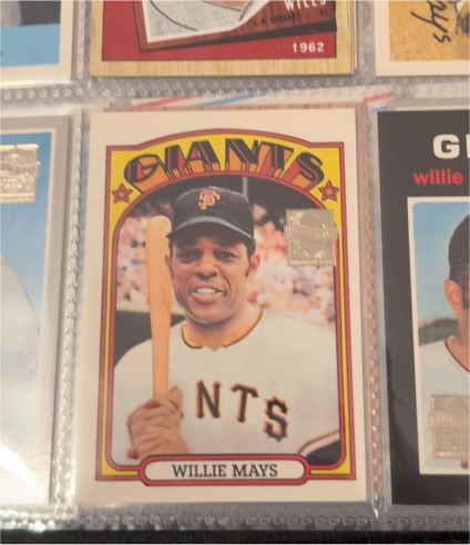 1996 Topps Commemorative #26 Willie Mays — front