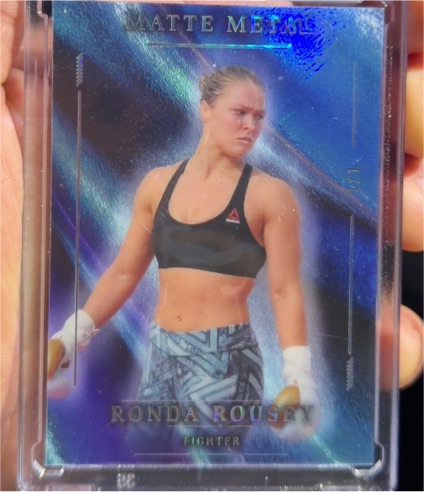 2026 Wild Card Matte Metal #MMWCa5-RR Ronda Rousey — front