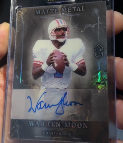 2026 Wild Card Matte Metal #Warren Moon — front