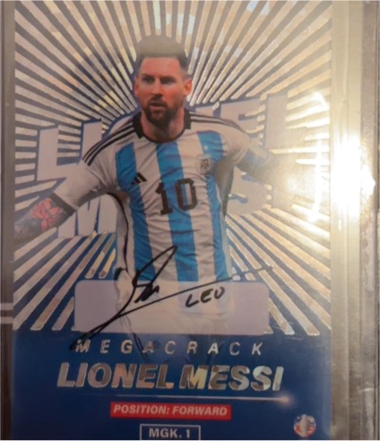 2024 Copa America USA Megacrack #MGK 1 Lionel Messi — front