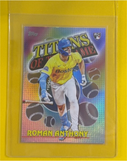 2026 Topps Titans of the Game #TIG-9 Roman Anthony — front
