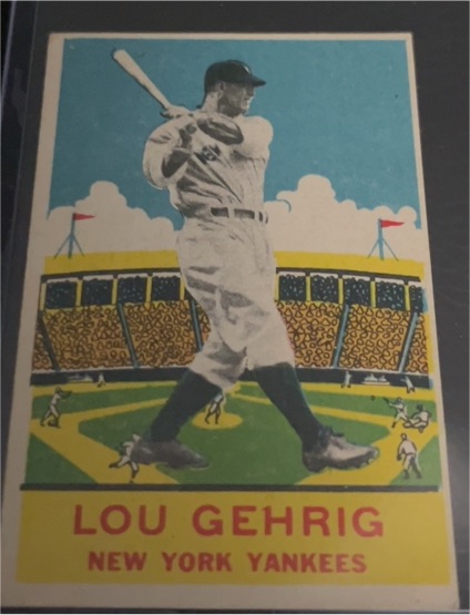 2011 Topps CMG Reprints #CMGR-21 Lou Gehrig — front