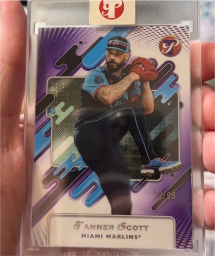 2025 Topps Pristine #277 Tanner Scott — front