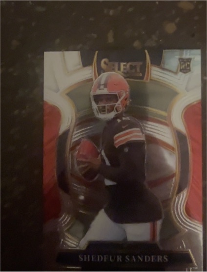 2025 Panini Select #54 Shedeur Sanders — front