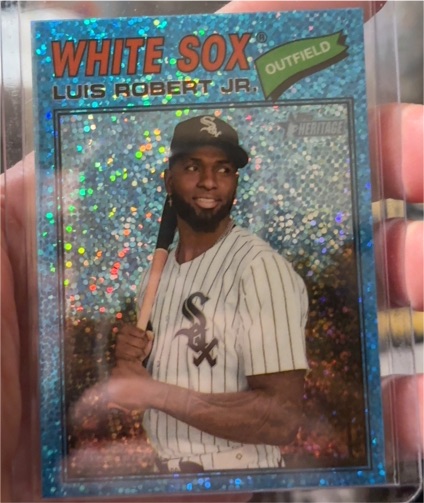 2026 Topps Heritage #166 Luis Robert Jr. — front