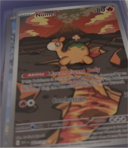2026 Pokemon #223 Numel Illustration Rare Ascended Heroes — front