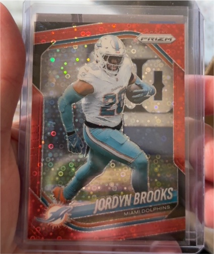 2025 Panini Prizm #129 Jordyn Brooks — front