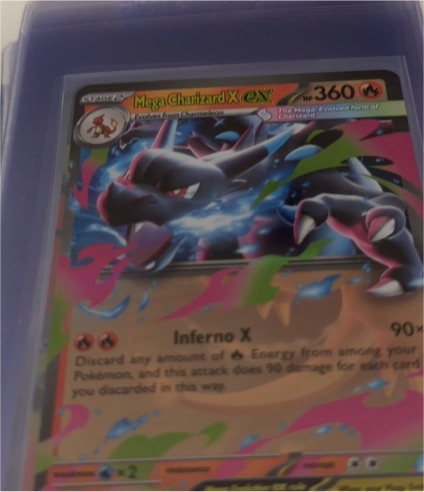 Mega Charizard X ex 013/094 Phantasmal Flames — front