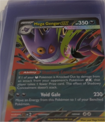 Mega Gengar EX Phantasmal Flames 056/094 — front