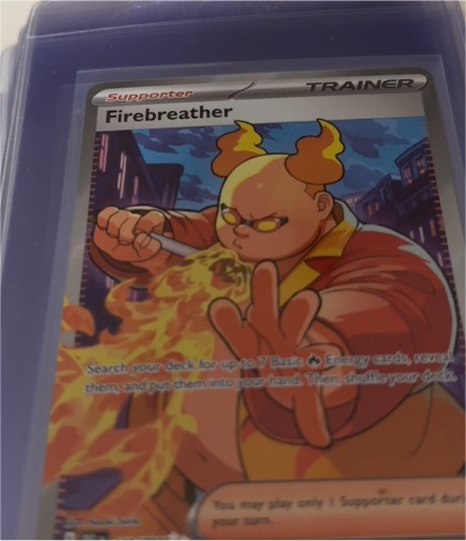 2025 Pokémon #119 Firebreather — front