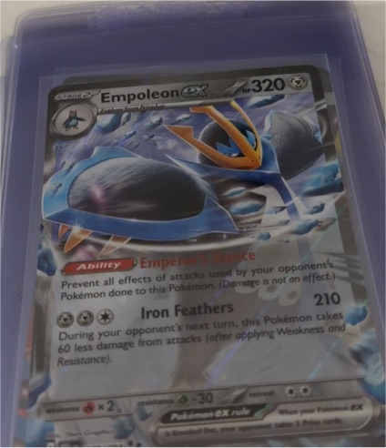 2014 Pokémon TCG Phantasmal Flames #70 Empoleon EX — front