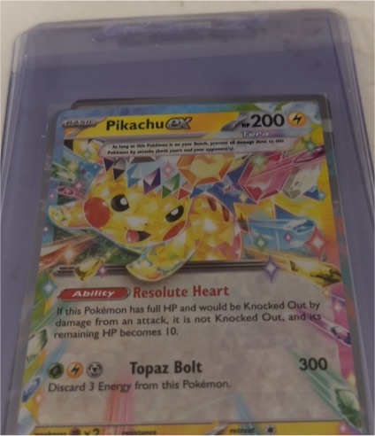 2023 Pokémon TCG Ascended Heroes #57 Pikachu ex — front
