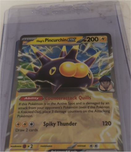 Pokémon Hop's Pincurchin EX 068/217 Ascended Heroes — front