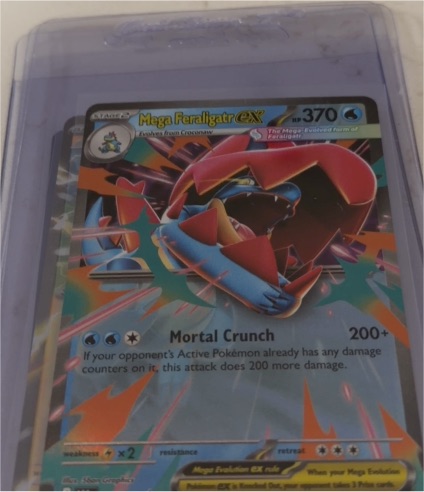 2021 Pokémon TCG Ascended Heroes #043 Mega Feraligatr EX — front