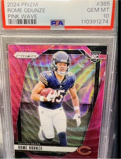 2024 Panini Prizm #385 Rome Odunze — front