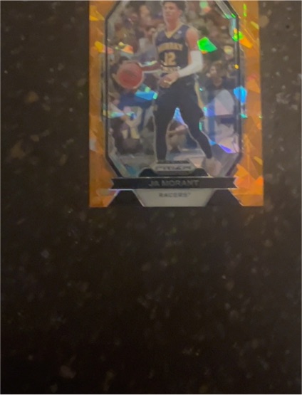 2024 Panini Prizm Draft Picks #29 Ja Morant Orange Ice Prizm — front