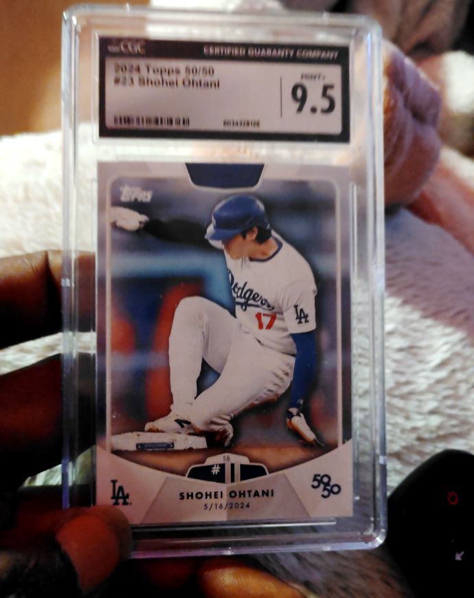 2024 Topps 50/50 #58 Shohei Ohtani — front