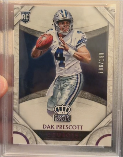 2016 Panini Crown Royale #93 Dak Prescott — front