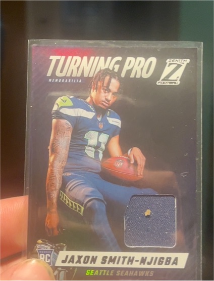 2023 Panini Zenith Turning Pro Memorabilia #TPM-JSN Jaxon Smith-Njigba — front