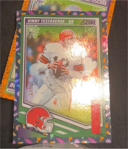 2025 Panini Score-A-Treat #146 Vinny Testaverde — front