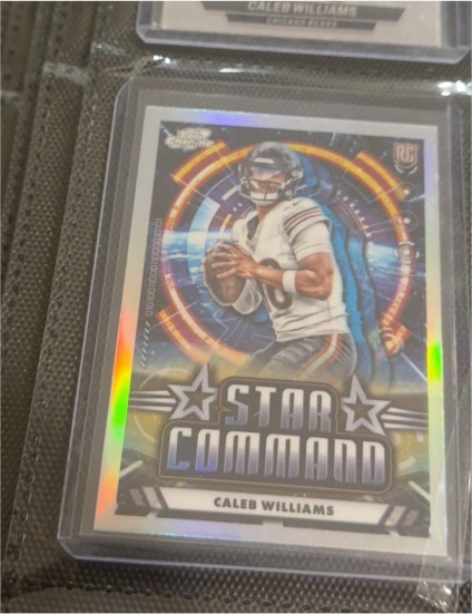 2024 Topps Cosmic Chrome #SC-5 Caleb Williams Star Command Rookie — front