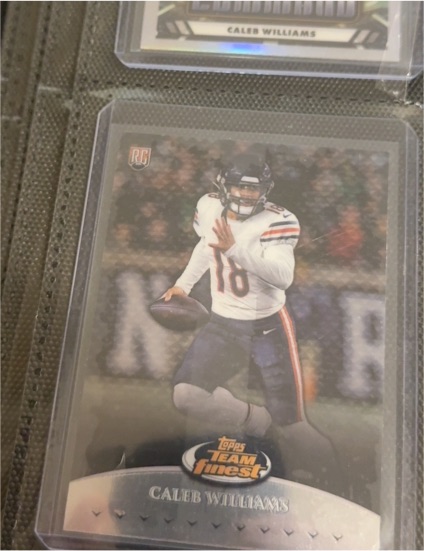 2024 Topps Finest #TF-3 Caleb Williams — front