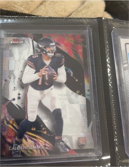 2024 Topps Finest #61 Caleb Williams — front