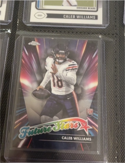 2024 Topps Chrome #FS-1 Caleb Williams Future Stars RC — front