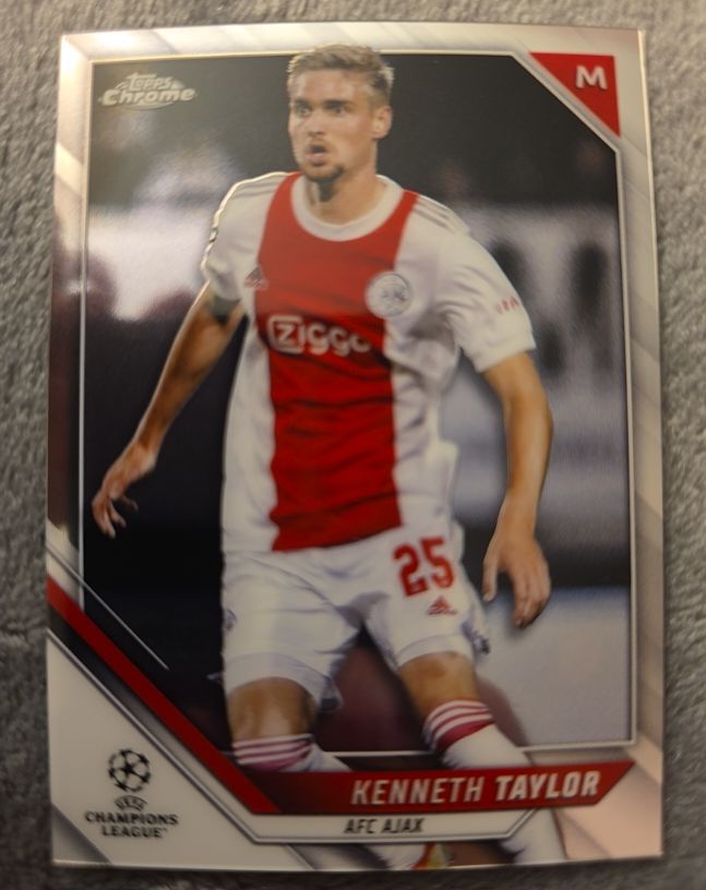 2021-22 Topps Chrome UEFA Champions League #126 Kenneth Taylor — front