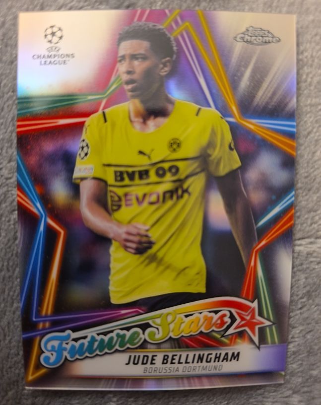 2021-22 Topps Chrome UEFA Champions League #FS-3 Jude Bellingham — front