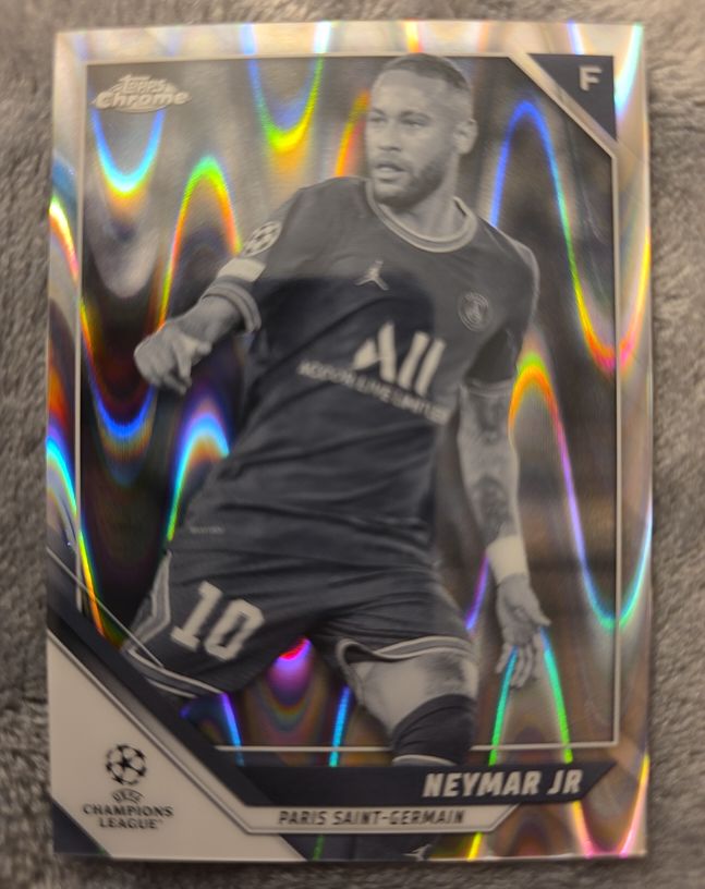 2021-22 Topps Chrome UEFA Champions League #50 Neymar Jr — front