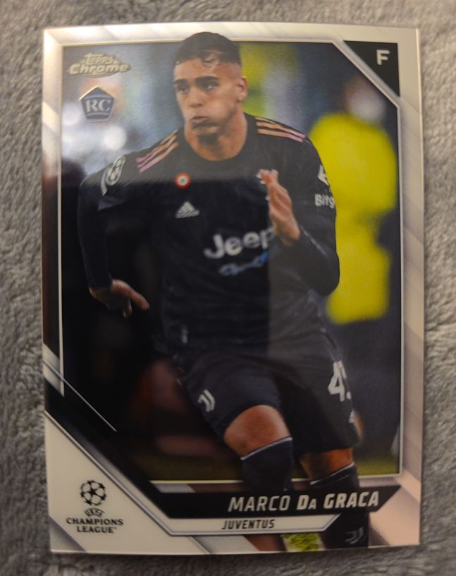 2021-22 Topps Chrome UEFA Champions League #112 Marco Da Graca — front