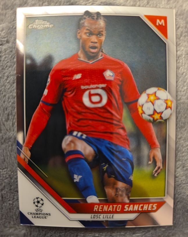 2021-22 Topps Chrome UEFA Champions League #15 Renato Sanches — front