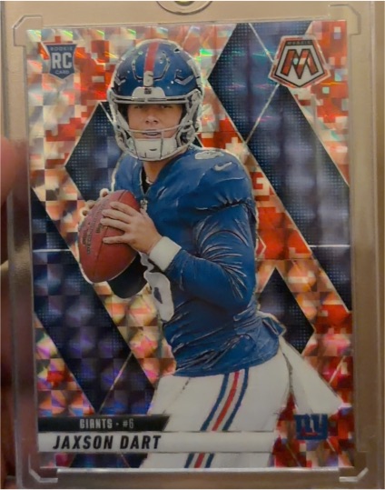 2025 Panini Mosaic #362 Jaxson Dart — front