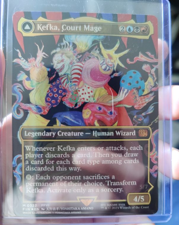 2025 Magic: The Gathering #322 Kefka, Court Mage — front