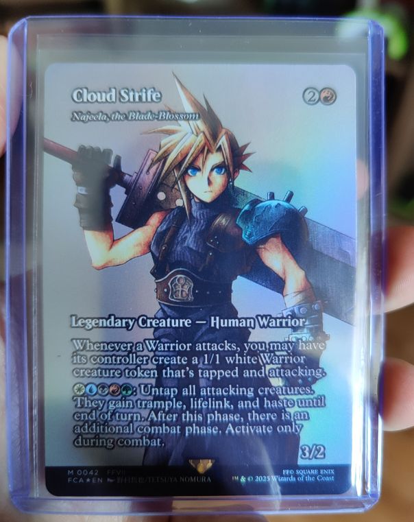 2023 Final Fantasy #0042 Cloud Strife — front
