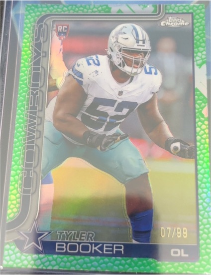 2025 Topps Chrome #381 Tyler Booker — front