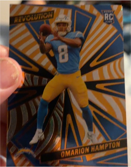 2025 Panini Revolution #233 Omarion Hampton — front