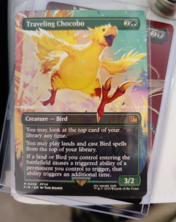 2025 Final Fantasy #0406 Traveling Chocobo — front