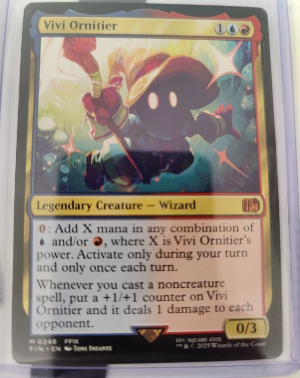 Magic: The Gathering Final Fantasy #248 Vivi Ornitier — front