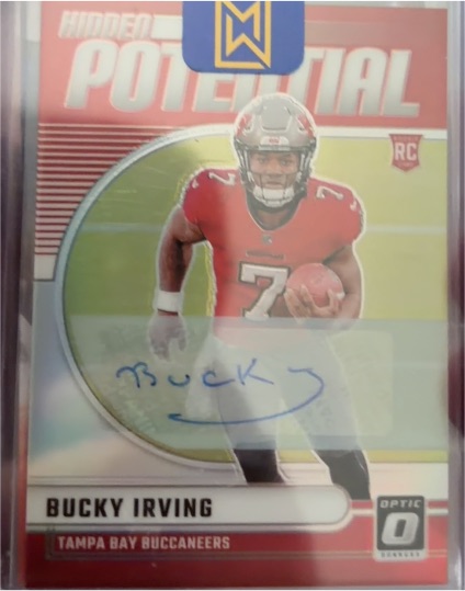2024 Donruss Optic #6 Bucky Irving Hidden Potential Rookie — front