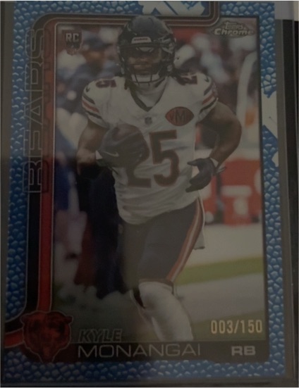 2025 Topps Chrome #382 Kyle Monangai — front